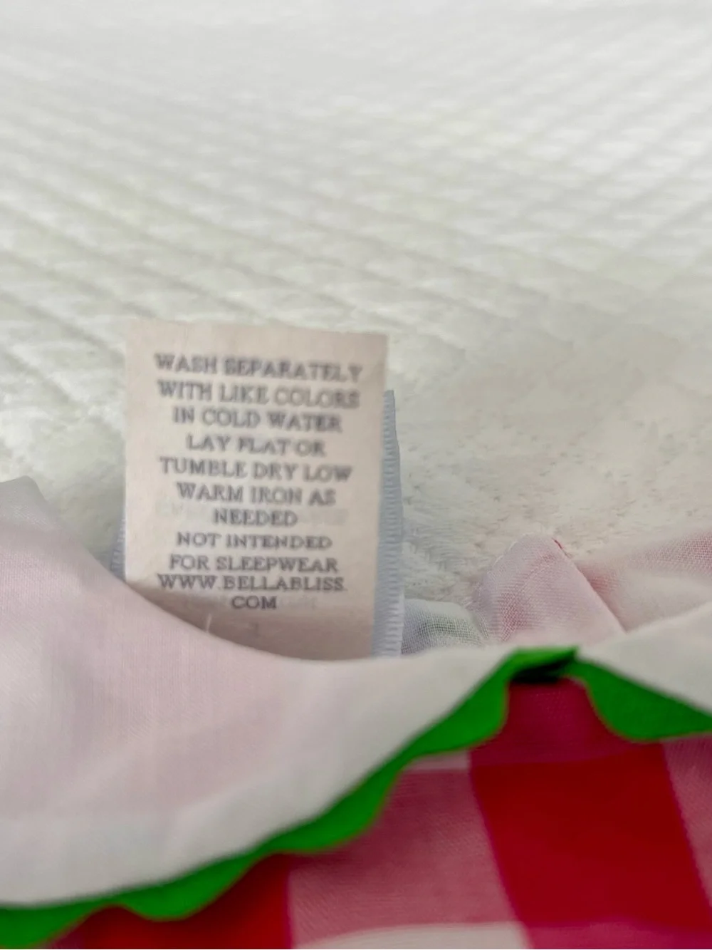 Bella Bliss pink and white dress kids size 3